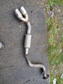 e92 325i rear exhaust section