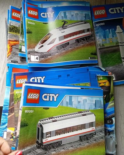 lego instructions books