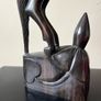 Vintage Ebony Wood Horse Image 6