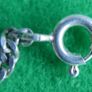 Vintage 925 Sterling Silver Identity Bracelet length 7" - 3,9g Image 4