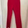 Hot pink straight leg trousers Image 7