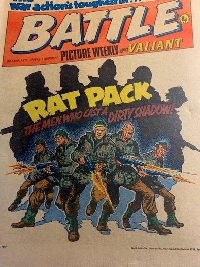 Battle & Valiant, Battle Picture Weekly Comics x 10 Including Issues 23rd-30th Apr 7th and 21st May thru 2nd July 1977- IPC Comics -Vintage UK Comics