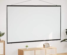Large projector screen