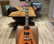 Custom made Gibson style flying v
