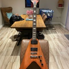 Custom made Gibson style flying v