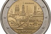Lithuania 2 Euro Commemorative Coin 2026 - Kaunas Town. Uncirculated.