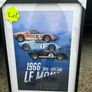 Motor racing themed posters. 50cmX70cm. Framed. Image 5