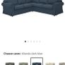 Ektorp Corner Sofa Covers like new Image 5