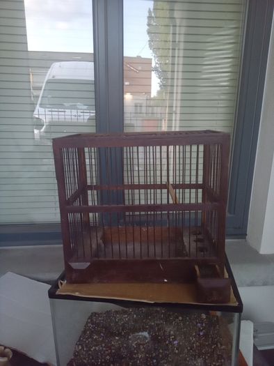 bird finch canary hopper cage I gave my birds away