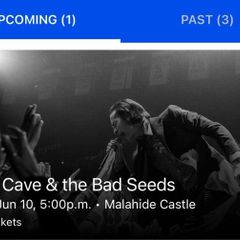 Nick Cave Tickets