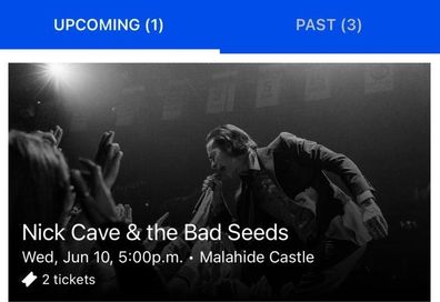 Nick Cave Tickets