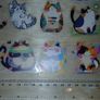 50pcs Cat Transparent Stickers Decals Image 8