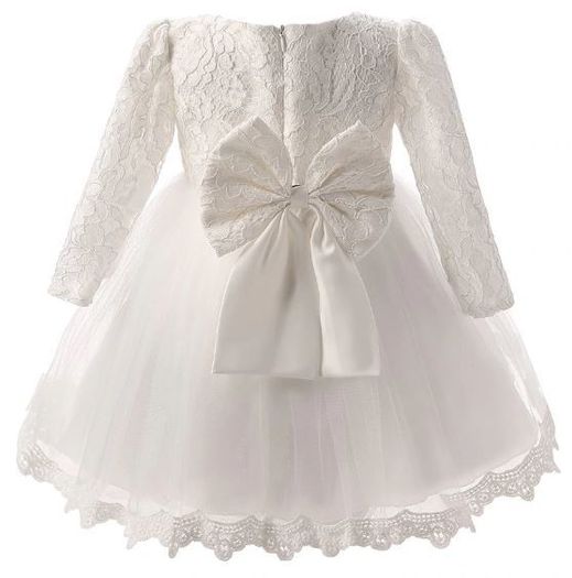 New Fancy Baby Lace Christening Gowns  Girl Birthday Dress size 18-24 mths