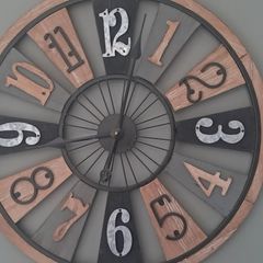 Rustic Wooden Clock