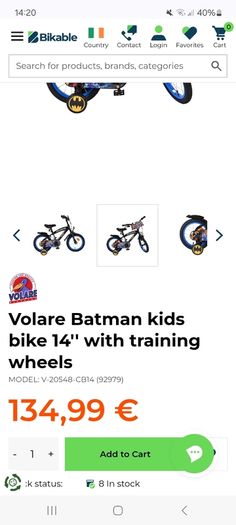 14inch Batman Bike