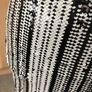 H&M Sequined midi skirt Size 10 Image 2