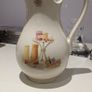Vintage Edwardian Kitchen Garden Aynsley Large Jug Image 2