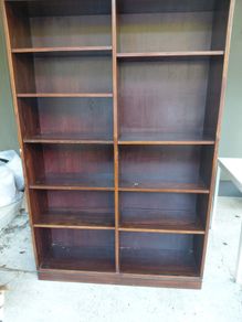 Large mid century danish rosewood  bookcase by H.P. Hansen (Project Piece)