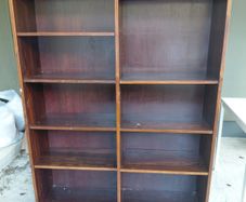 Large mid century danish rosewood  bookcase by H.P. Hansen (Project Piece)