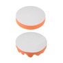 36844 5" Buffing Sponge Pads Drill Polishing Buffer Flat Wave Pad Disc 4pcs Image 2