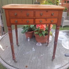 Console antique table, needs some restoration,  D18