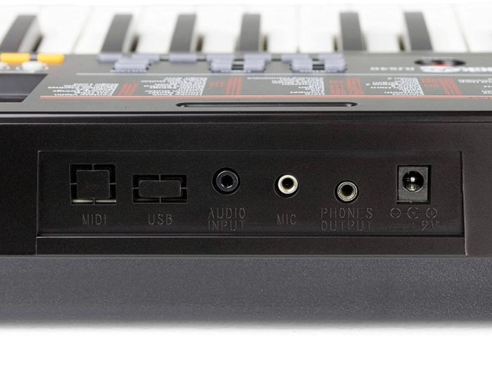 61 Key Keyboard Portable Keyboard Piano with Music Stand, Power Supply and Note Key Stickers (FREE POSTAGE)