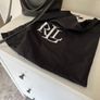 Ralph Lauren Black cow leather bag( as new condition) Image 5