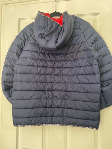 Fila Mens  Navy Hooded Puffer Jacket (Size S)