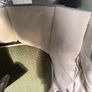 Curtains Grey Blue with fleece and blackout lined- Good condition Image 7