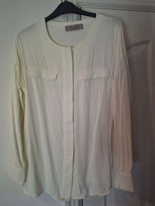 Paul Costelloe Blouse Ivory S