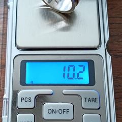 Fidget spinner ring 925 sterling silver with copper and brass and silver 10.5 grams below scrap silver price 7cm inner circumference in good used condition see photos FREE STANDARD POSTAGE INCLUDED