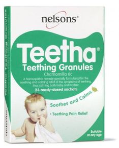 Brand new Nelsons Teetha Teething granules