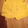 Yellow high waisted hot pants Image 3