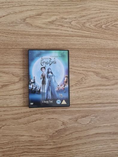 dvd corpse bride tim Burton Johnny depp