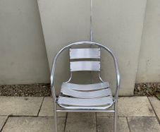 Aluminium garden chair