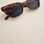 Cat eye tortishell sunglasses Image 9