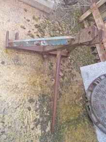 Heavy-Duty 3-Point Linkage Bale Spike