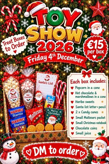 Toy Show 2026 Treat Boxes