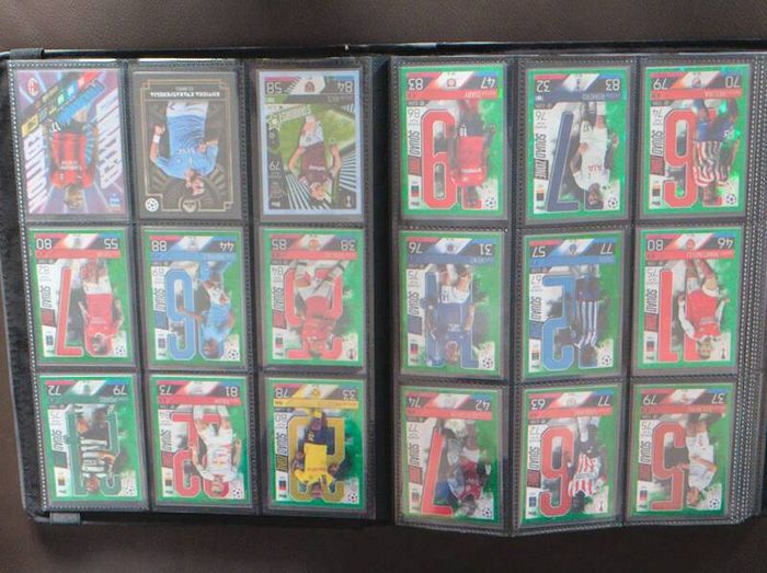 Football Cards Golden ballers limited Editions Topps chrome Merlin & Many more