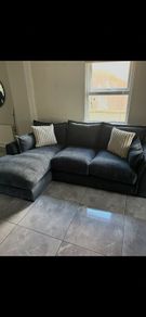 DFS Charcoal sofa set