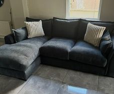 DFS Charcoal sofa set