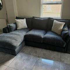 DFS Charcoal sofa set