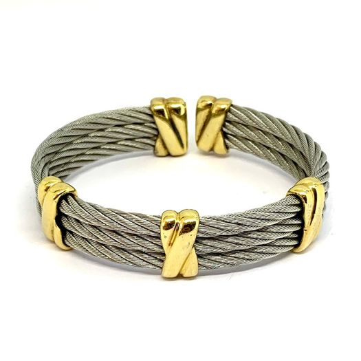 Charriol Celtic Design Luxury Cuff Bracelet