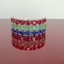 Silver Harry Ivens Multi Gemstone Band  A Masterpiece of Color Image 10