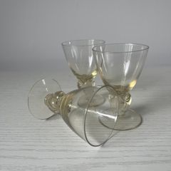 3 Vintage Glasses