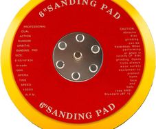 12716 Dual Action Sanding Pad, DA Hook and Loop Sander Backer | 5/16"-24 | 150 mm