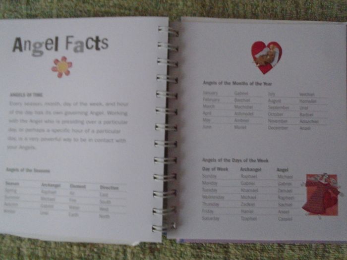 The Angel Book of Days,Vanessa Lampert,Hardback book, Angels