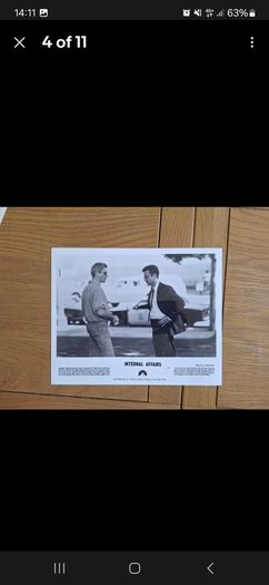 Internal Affairs Richard Gere Press Kit