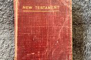 Antique Small New Testament Book