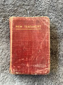 Antique Small New Testament Book